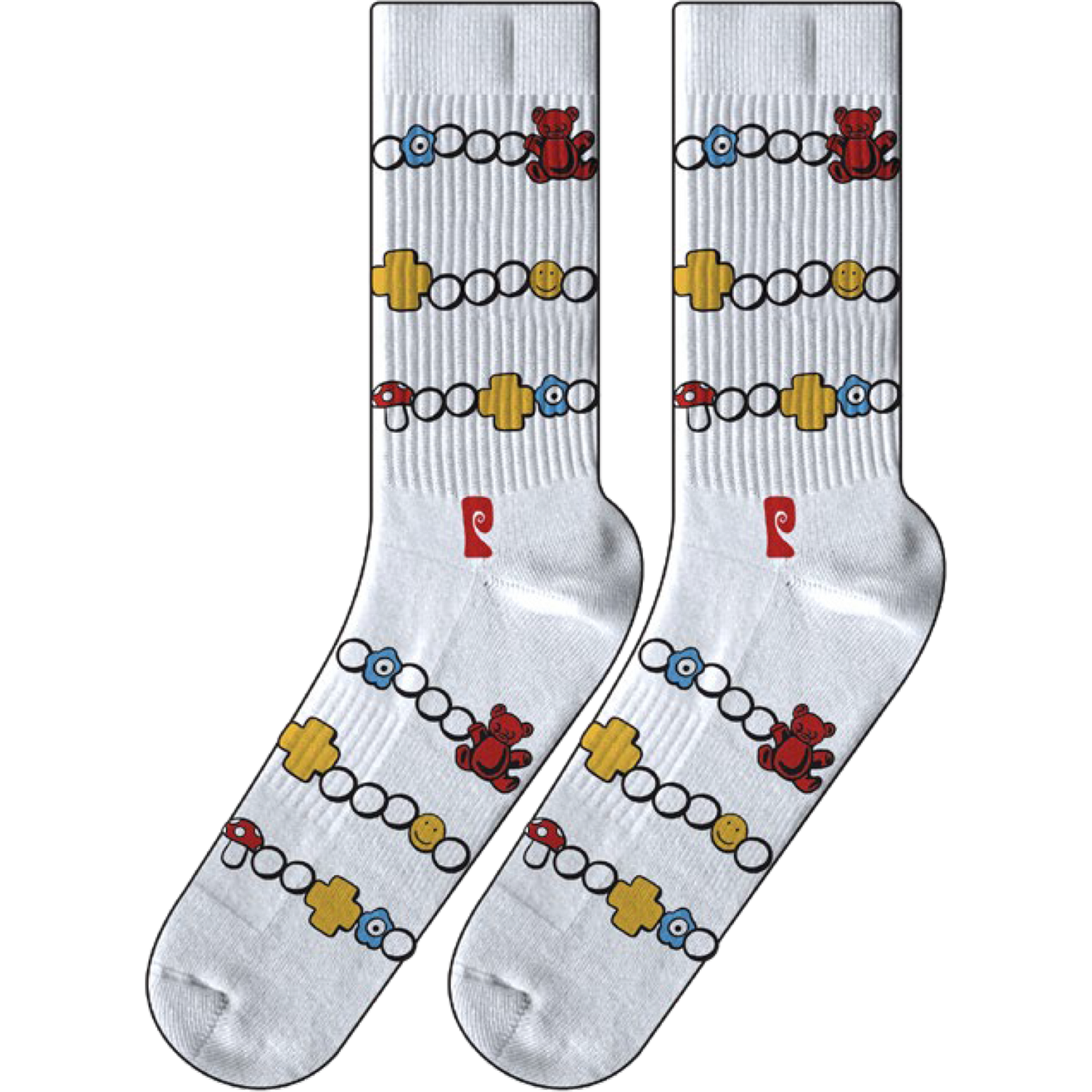 PSCOCKADELIC Henrys Jewelry Crew Socks