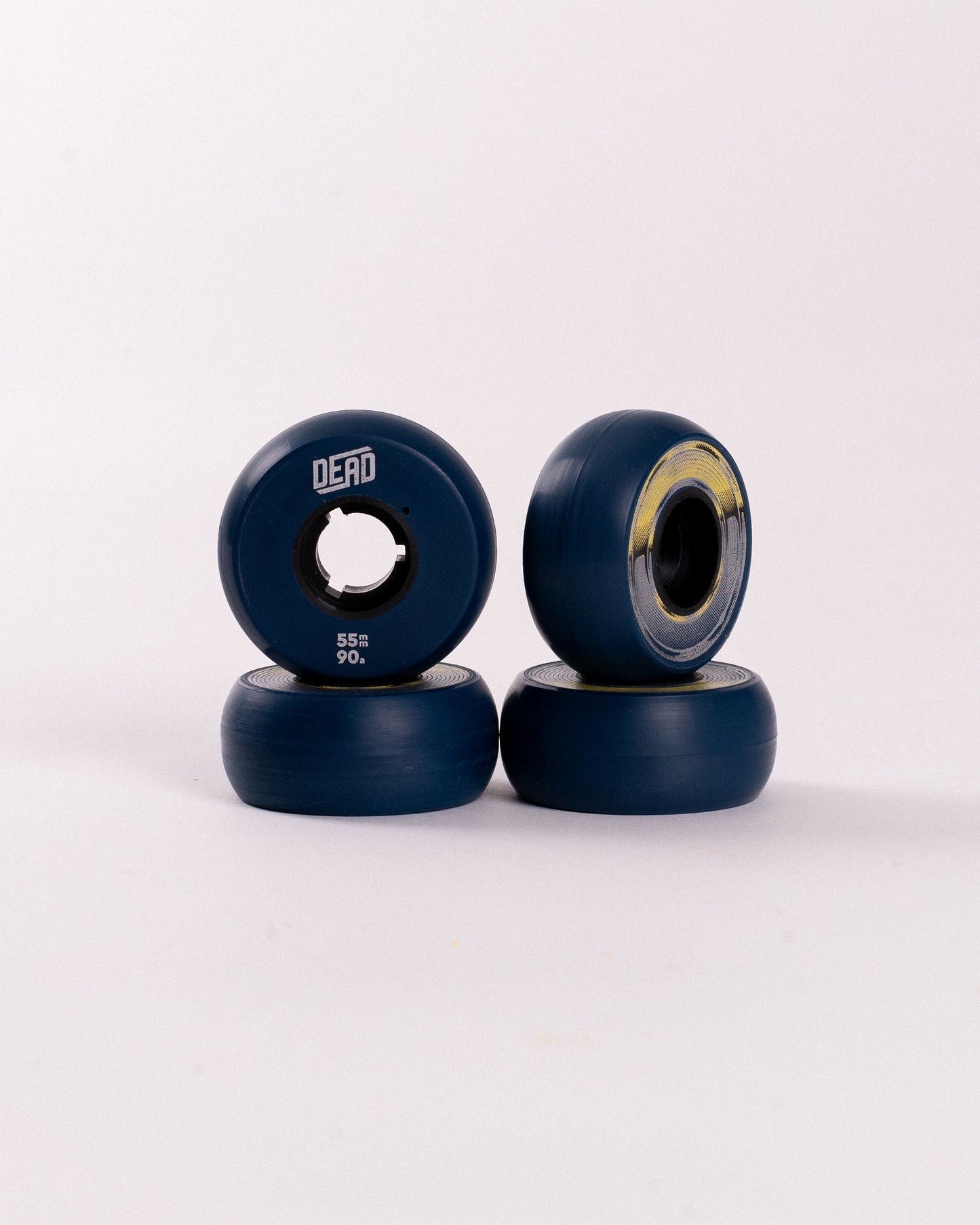 Dead Blue Team inline skate wheels 55m 90a