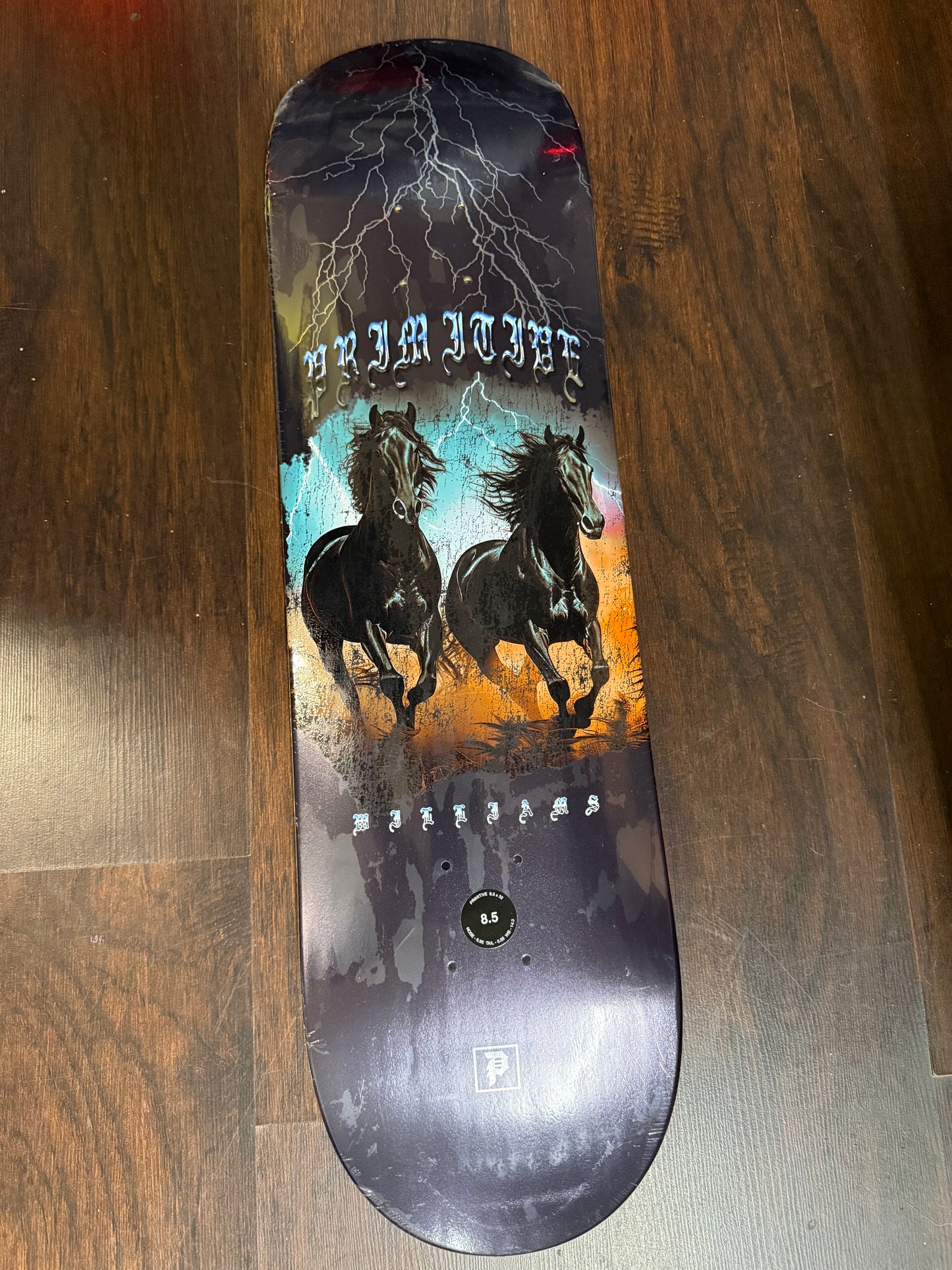 Primitive WILLIAMS STORM SkateBoard Deck 8.5