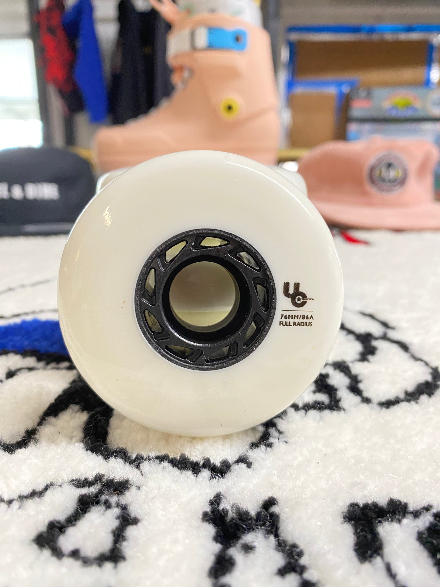 UnderCover Wheels 76mm 86a Full Radius inline skate wheels