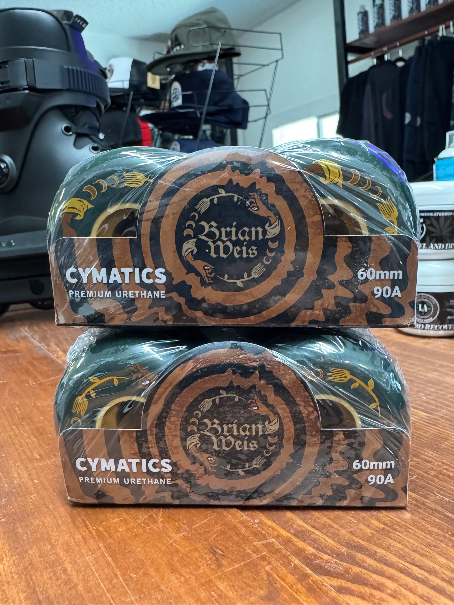 Cymatics Brian Weis Pro inline skate wheels 60mm & 58mm 90a