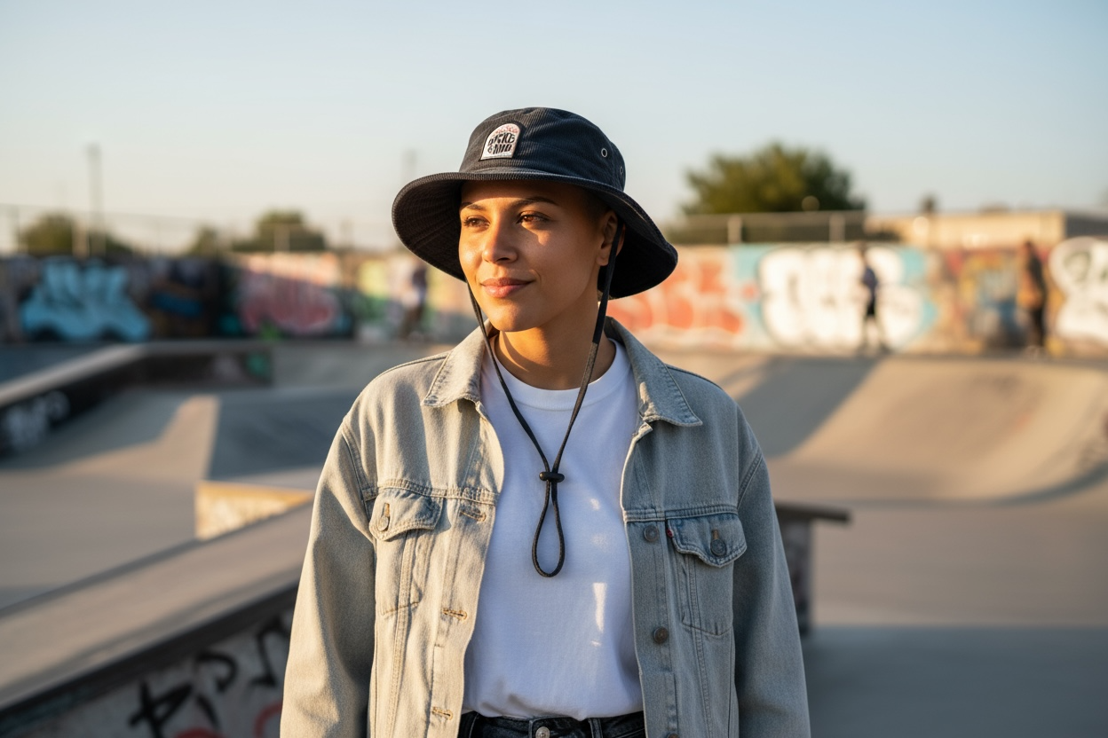 Nickel and Dime Skate Shop Corduroy camper hat