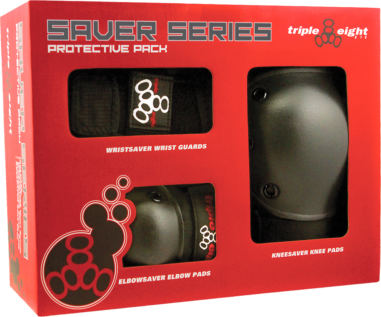 Triple 8 Saver 3 pack safety gear set