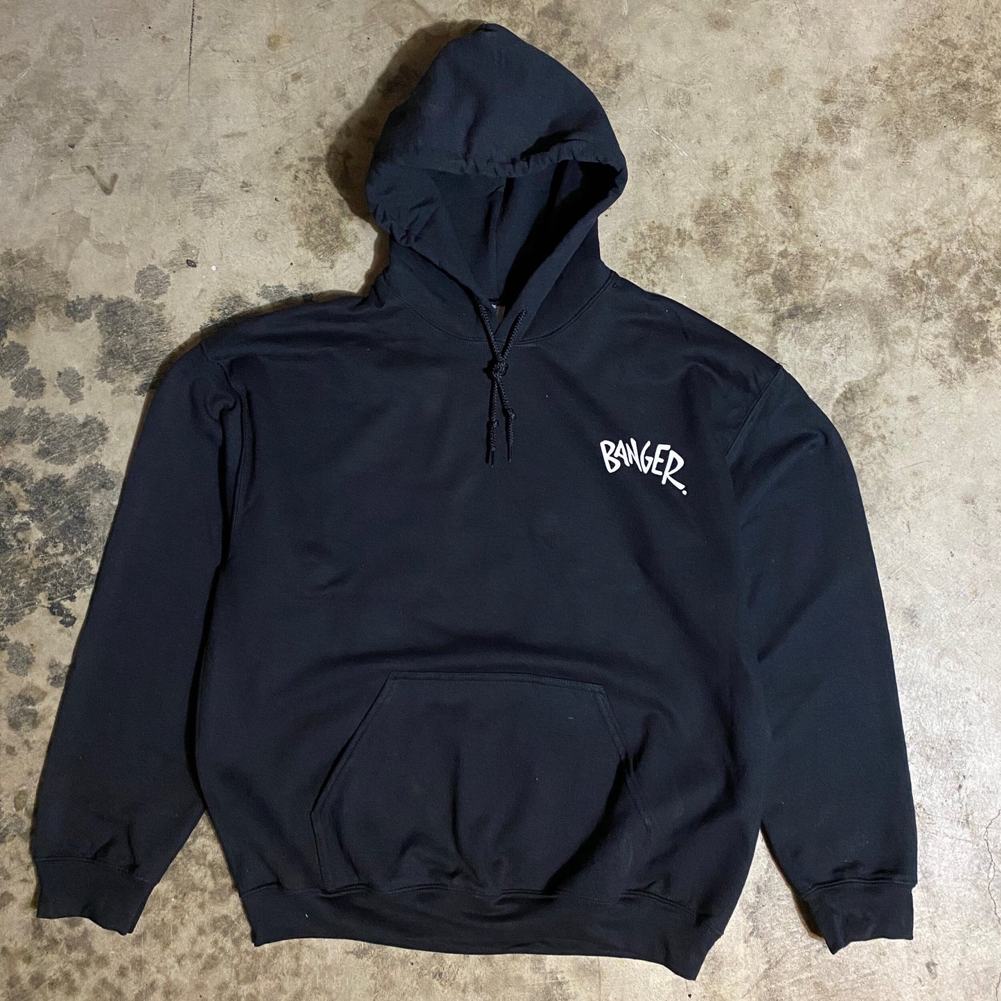 Rollerbanger Rocket Fish Brain black Hoodie