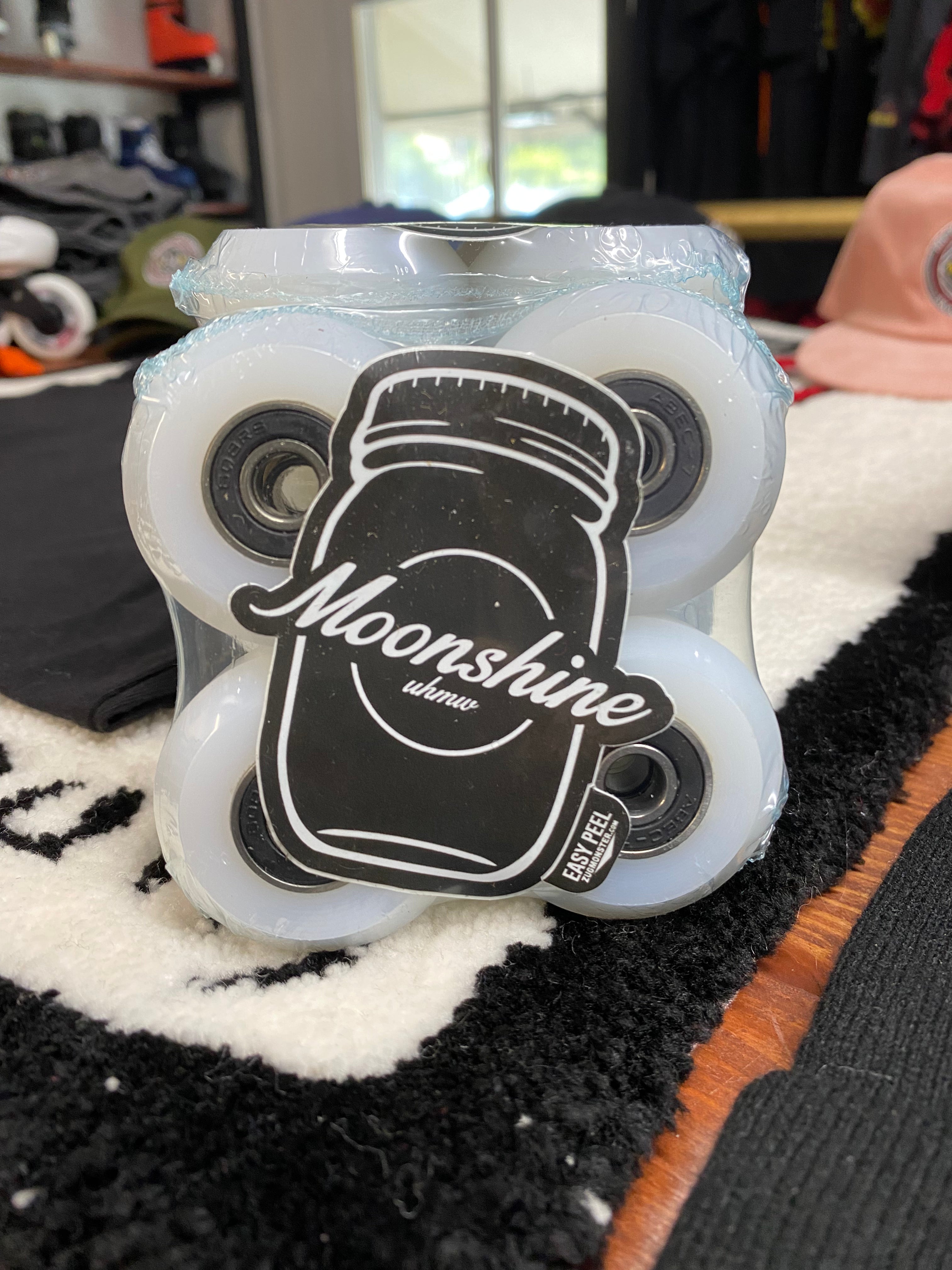 Moonshine UHMW White 46mm anti rocker wheels white – Nickel and dime ...