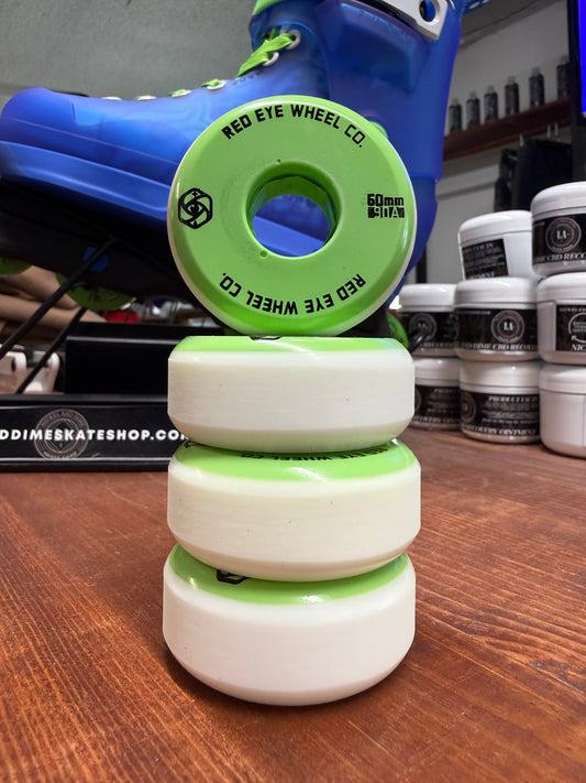 Red Eye wheels Team inline skate wheels 60mm 90a