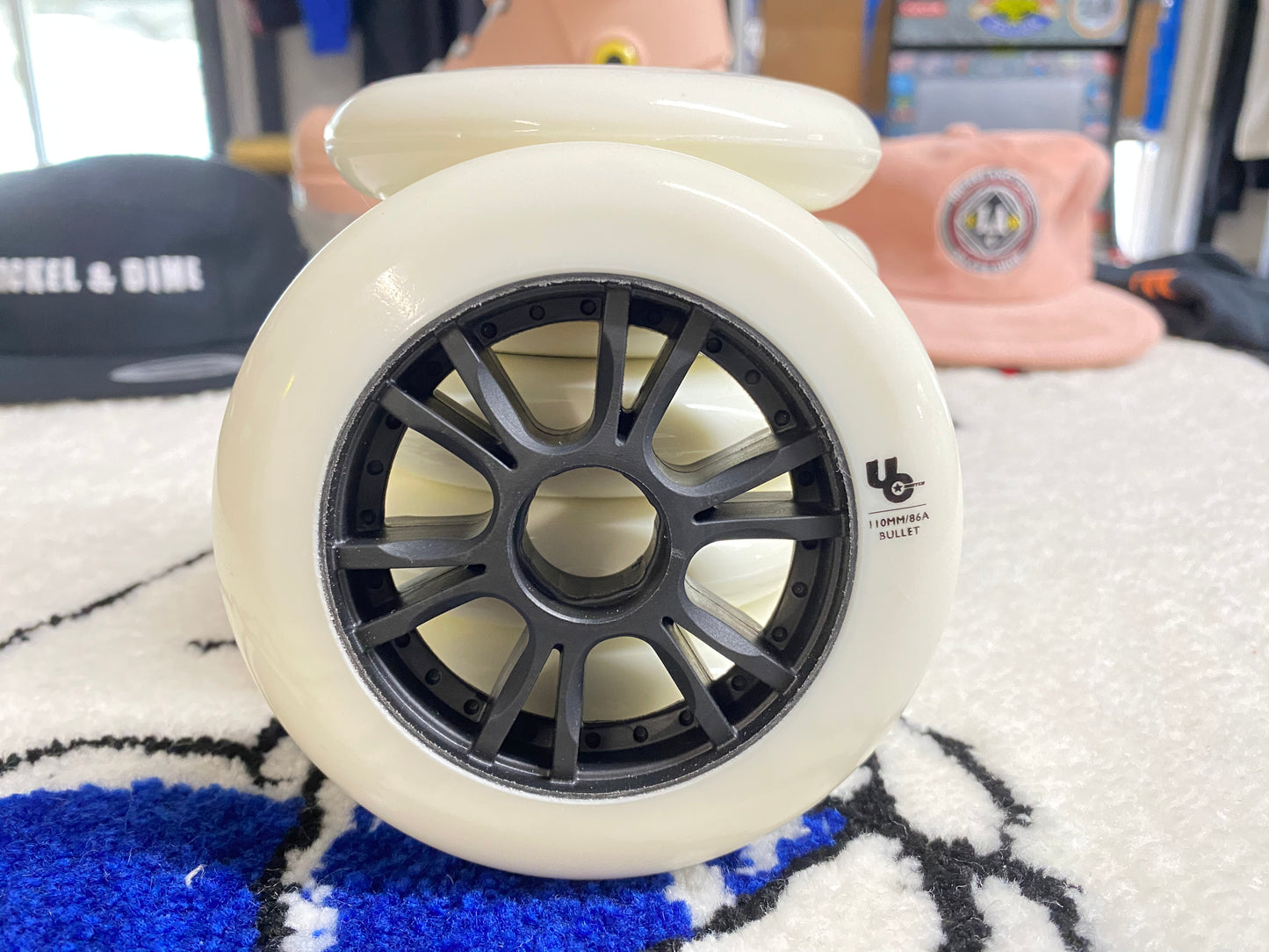 UnderCover Wheels 110mm 86a Bullet Profile inline skate wheels