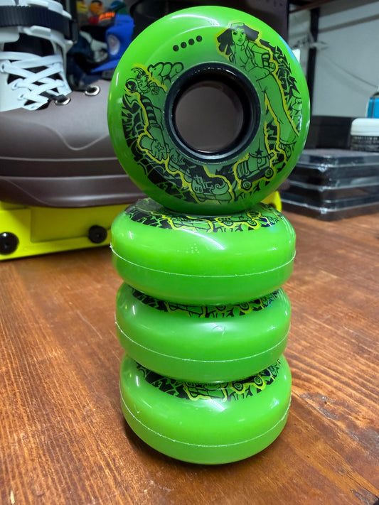Them Skates Jet Set Radio Green 58mm 90a