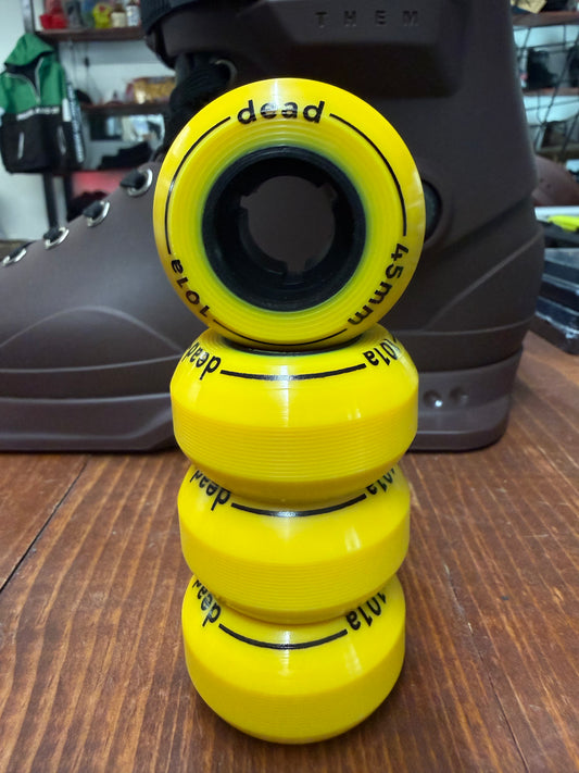 Dead Team 45mm 101a  inline skate anti rocker wheels