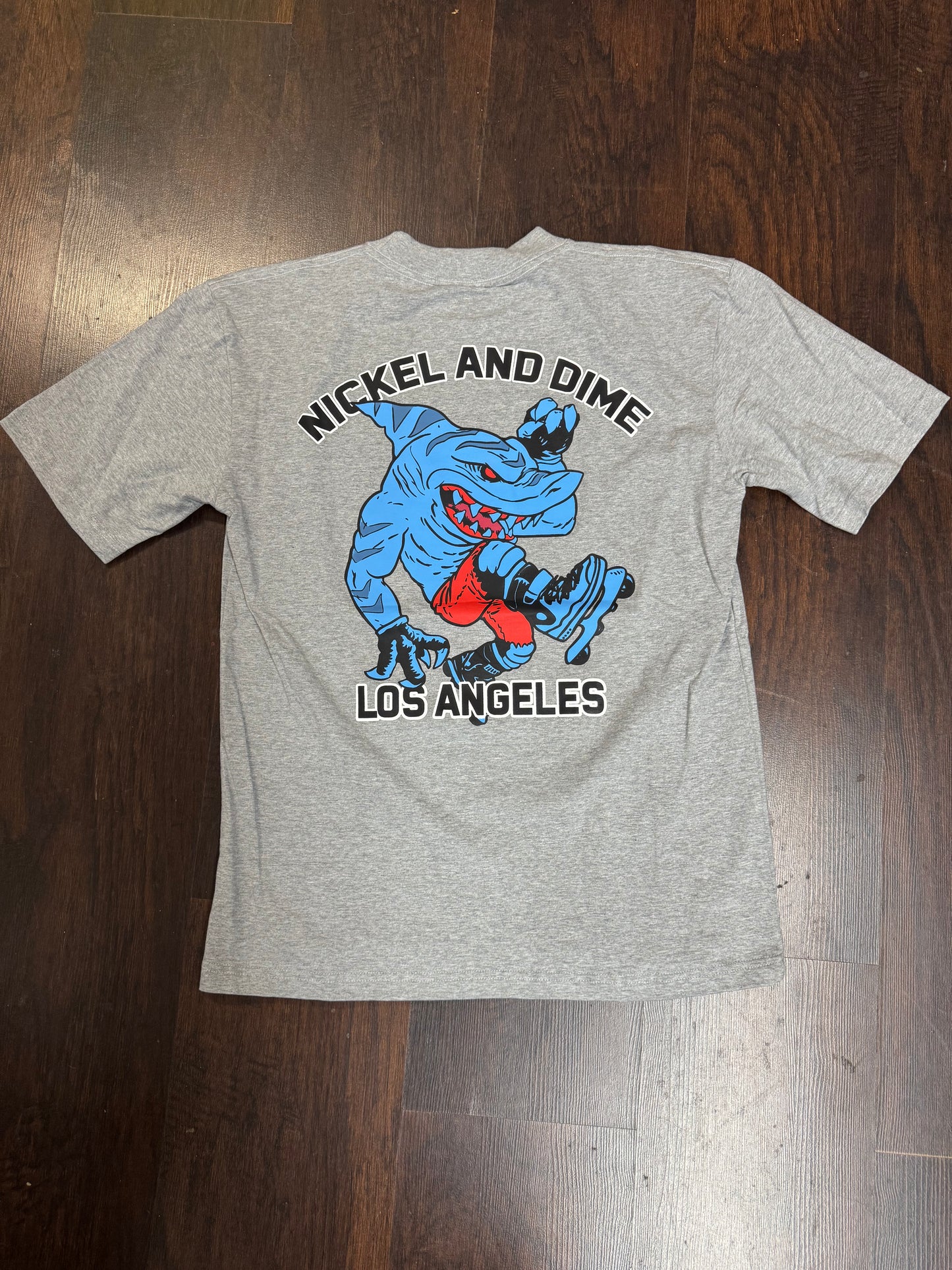 Nickel And Dime Skate Shop Shark Shredder Shirt