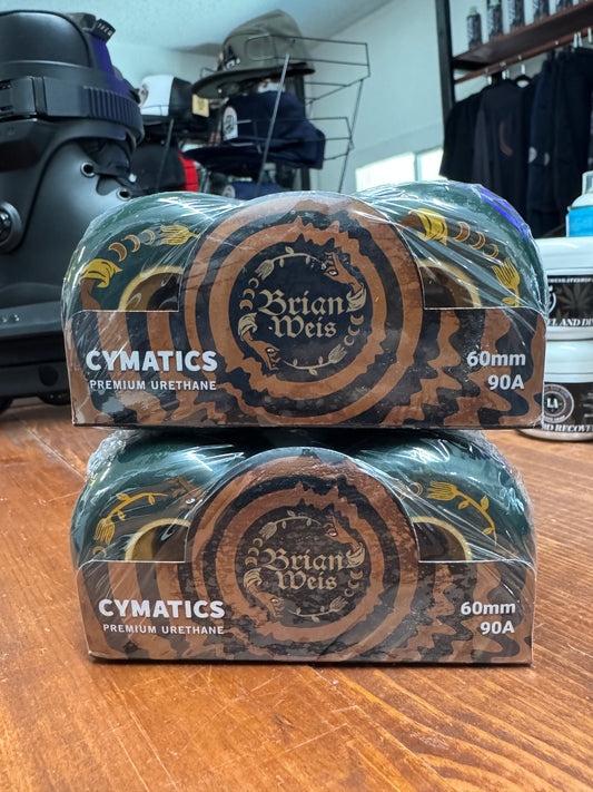 Cymatics Brian Weis Pro inline skate wheels 60mm & 58mm 90a