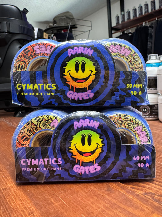 Cymatics Aarin Gates Pro inline skate wheels 60mm & 58mm 90a