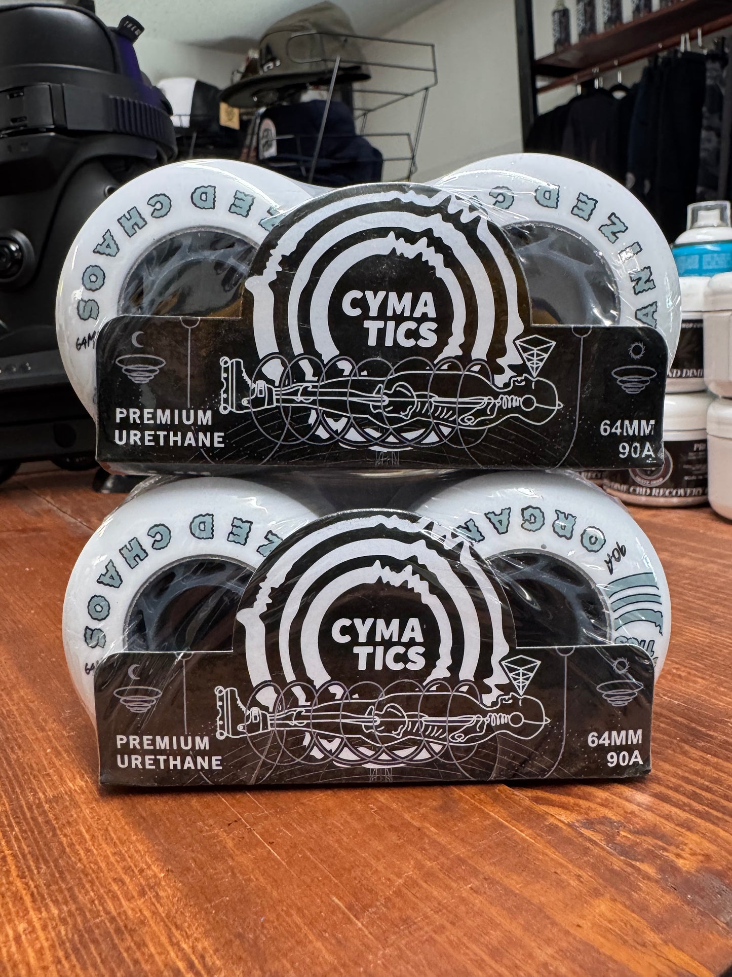 Cymatics Neutral Pulse inline skate wheels 64mm 90a