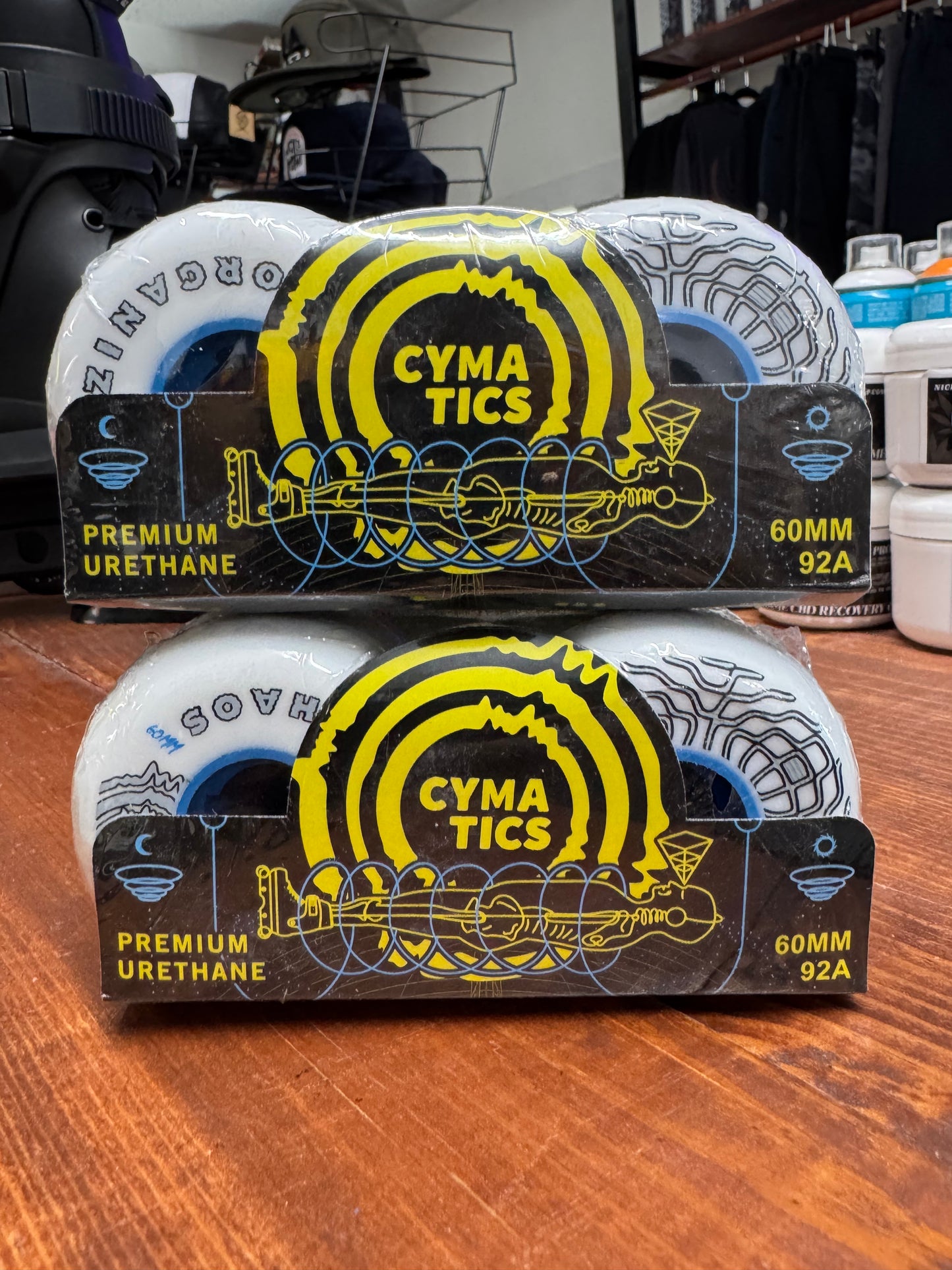 Cymatics Neutral Wave inline skate wheels 60mm 88a,92 & 95a