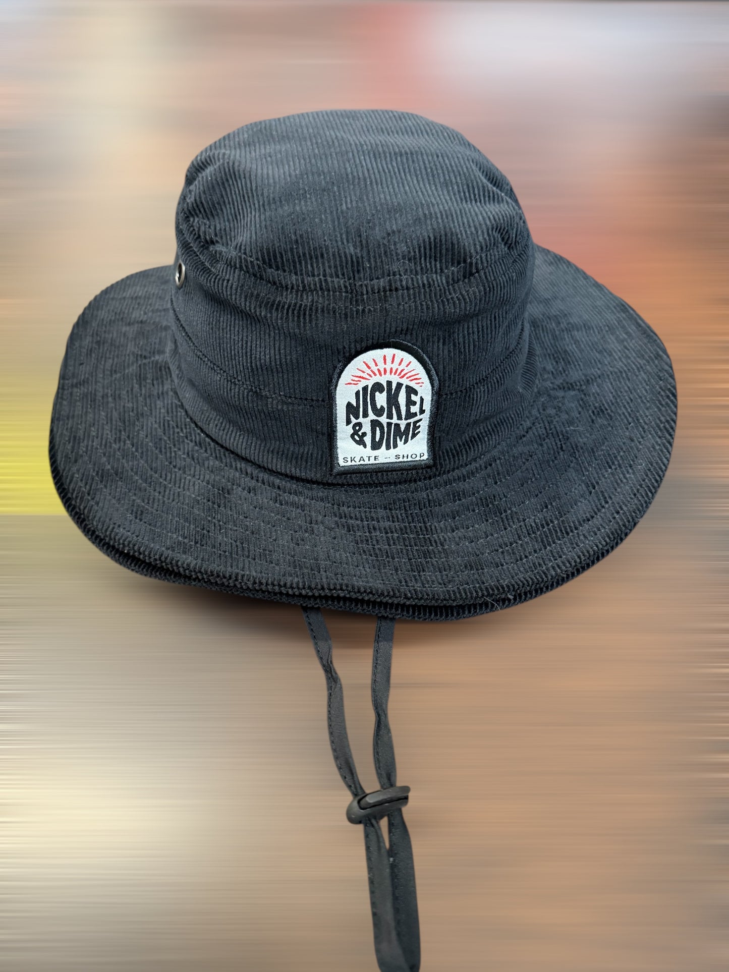 Nickel and Dime Skate Shop Corduroy camper hat
