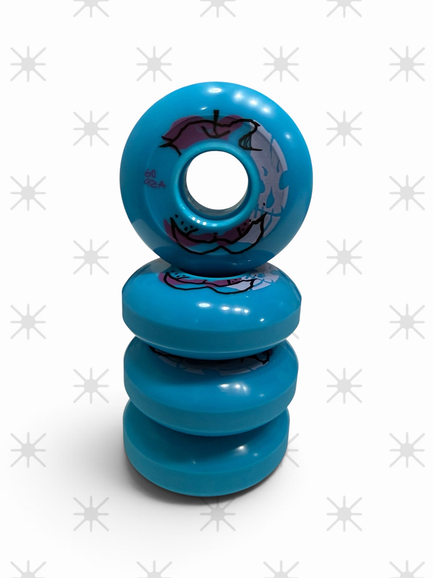 LFTOVRS Tuppercore Wheels 60mm 92a inline skate wheels