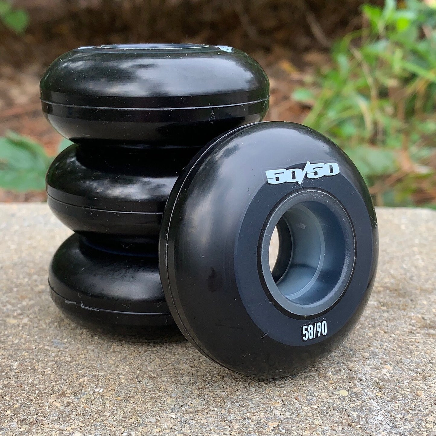 50/50 58mm 90a inline skate wheels