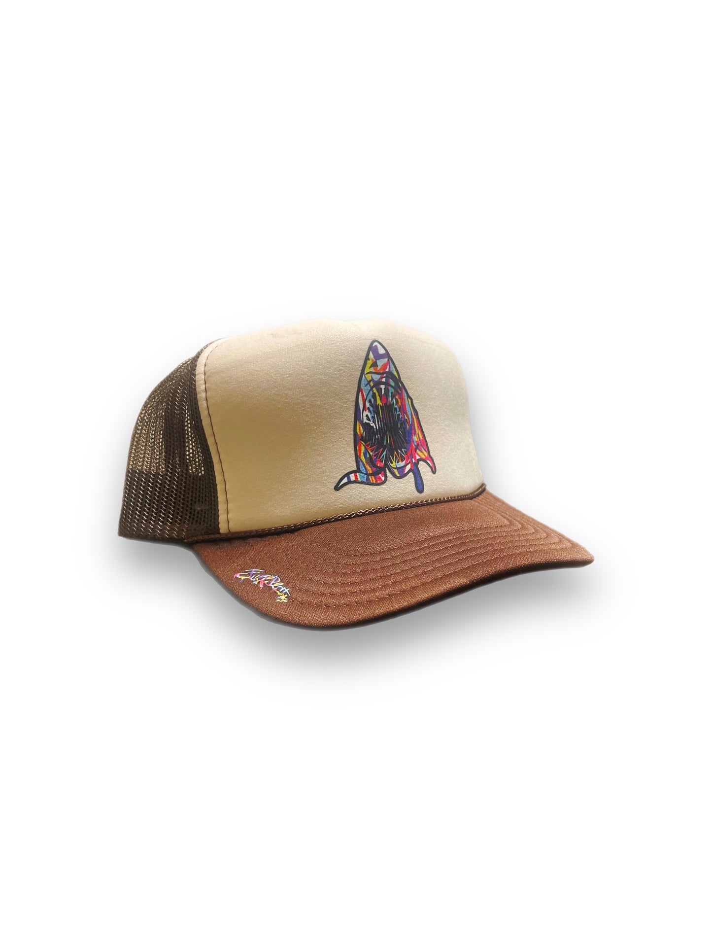 Fullplate co Color Shark Trucker hats assorted colors