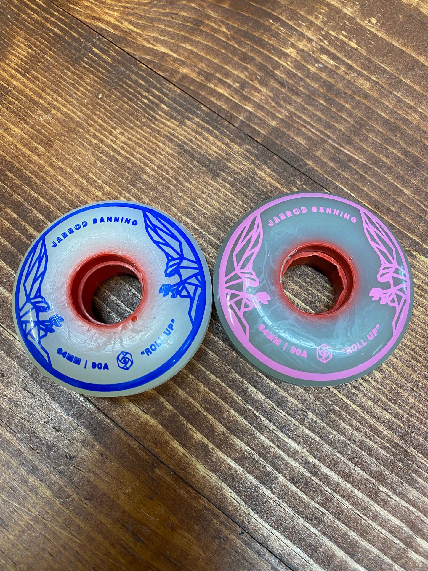 Red Eye Jarod Banning 64mm 90a inline skate wheels