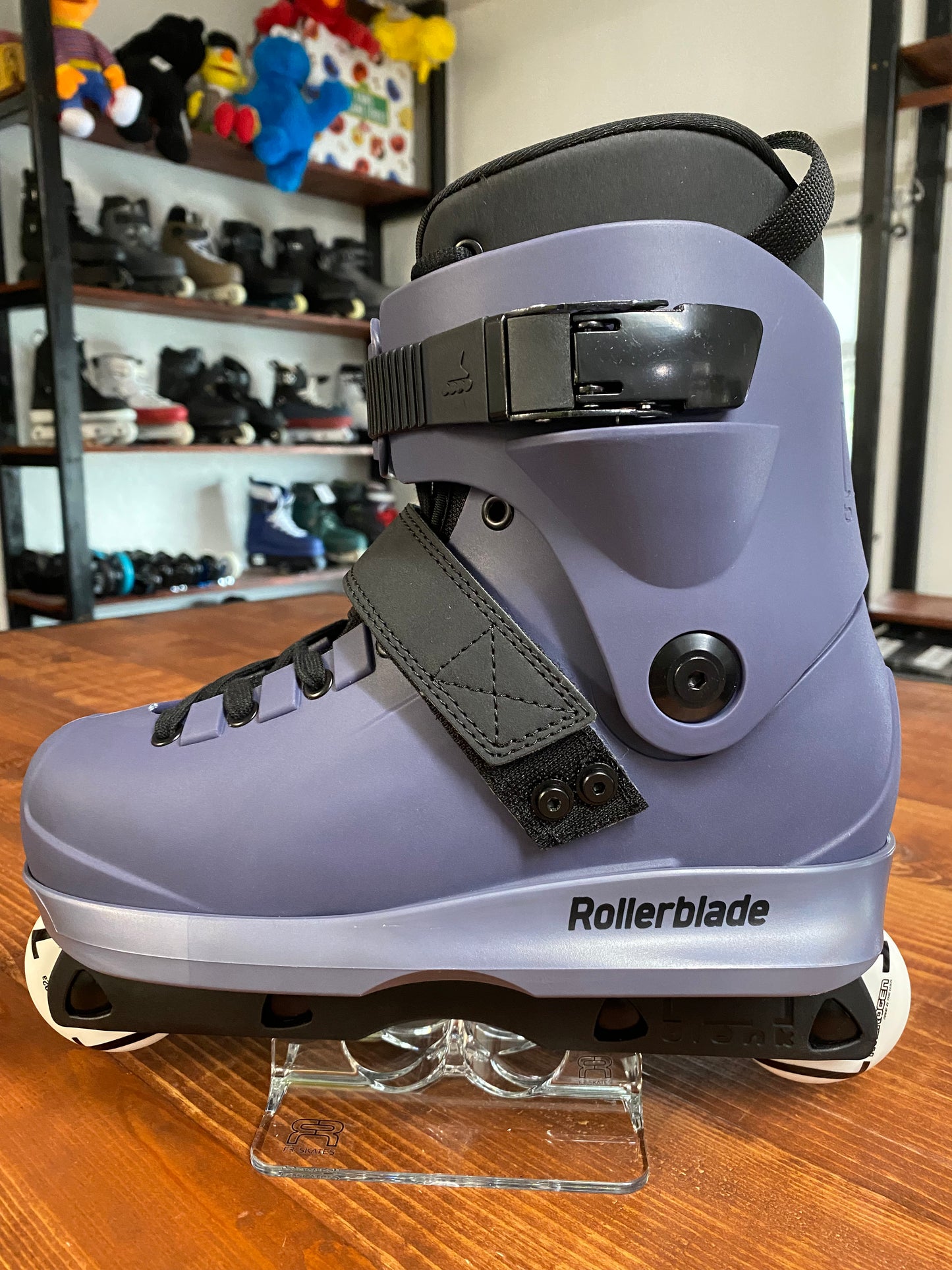 Rollerblade Blank pigeon-blue Team skates