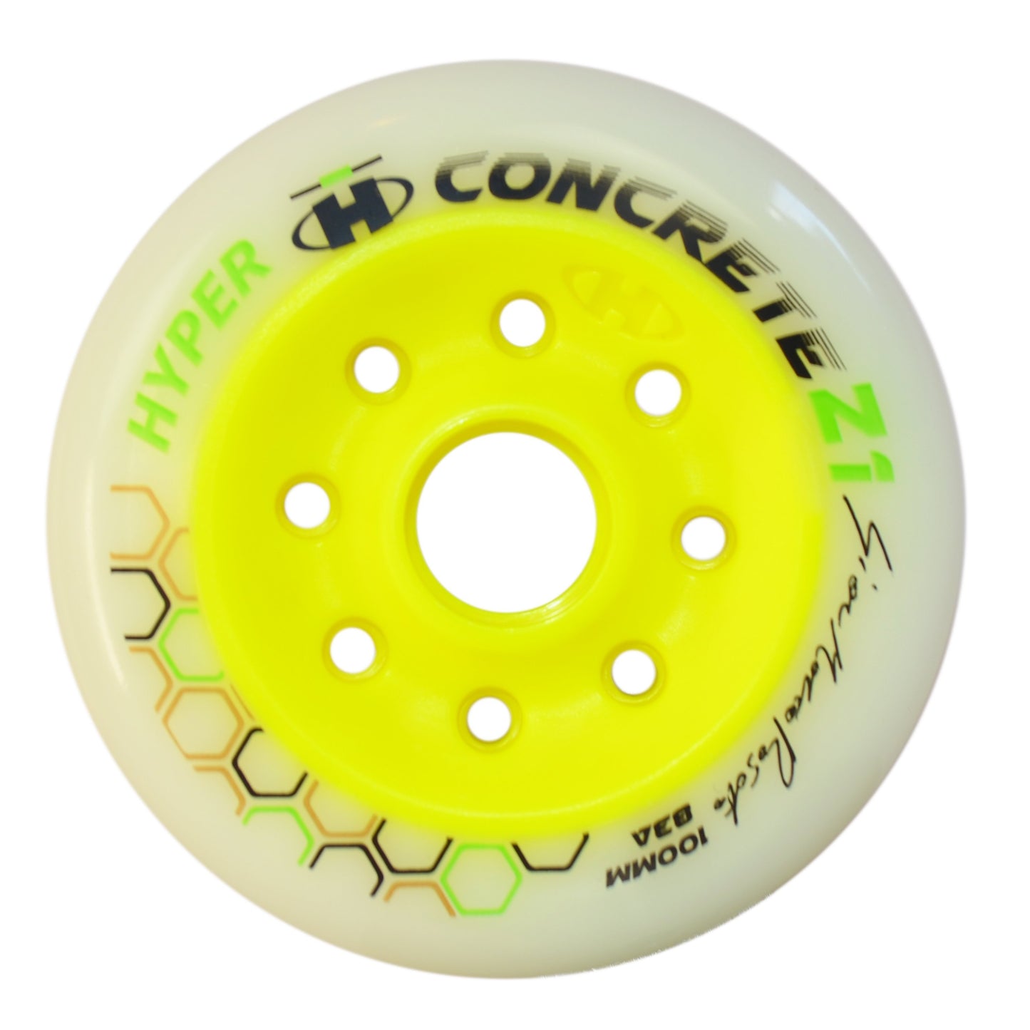Hyper Concrete z1 Rosato 100mm White/Yellow 2 pack